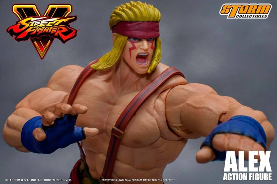 Amazon.com: Storm Collectibles Street Fighter V Alex 1:12 1